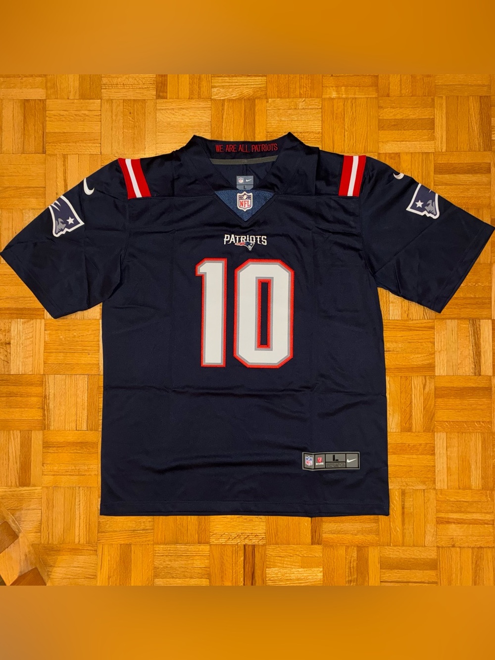 Drake Maye New England Patriots Jersey